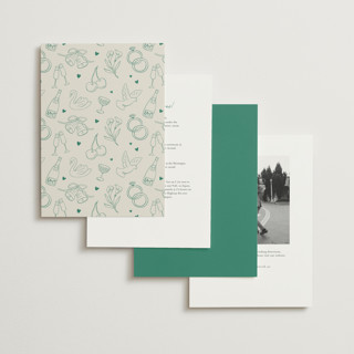 This is a emerald wedding invitations with standard by Kelly Watkins called felicity printing on signature in standard