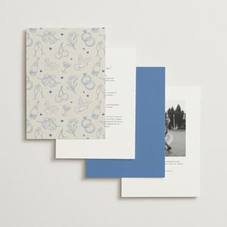 This is a cloud wedding invitations with standard by Kelly Watkins called felicity printing on signature in standard