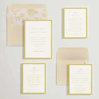 This is a island citrus wedding invitations with standard by Kristie Kern called the emma printing on signature in standard