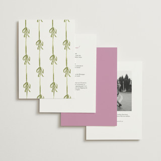 This is a deep blush wedding invitations with standard by Pati Cascino called barolo printing on signature in standard