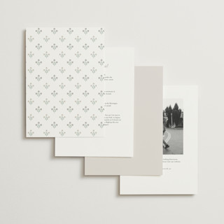 This is a ivory wedding invitations with standard by Sara Hicks Malone called westview printing on signature in standard