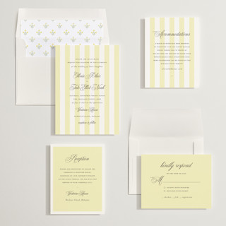This is a sunshine wedding invitations with standard by Sara Hicks Malone called westview printing on signature in standard