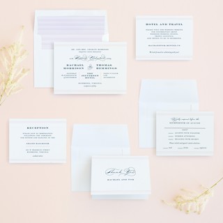 This is a midnight wedding invitations with standard by Kimberly FitzSimons called structured charm printing on signature in standard
