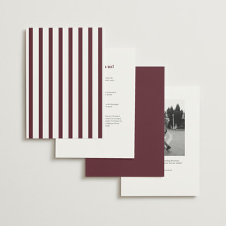 This is a dark merlot wedding invitations with standard by Cass Loh called chic union printing on signature in standard