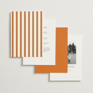 This is a citrus burst wedding invitations with standard by Cass Loh called chic union printing on signature in standard