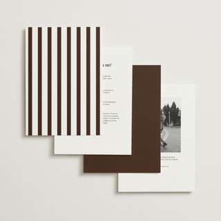 This is a espresso noir wedding invitations with standard by Cass Loh called chic union printing on signature in standard