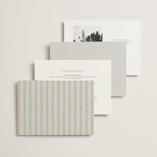 This is a blush wedding invitations with standard by Madhvi Samimi called hydrangea vines printing on signature in standard