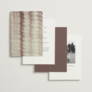 This is a rosarium wedding invitations with standard by Sumak Studio called chinoiserie printing on signature in standard