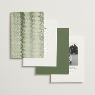 This is a greenhouse wedding invitations with standard by Sumak Studio called chinoiserie printing on signature in standard