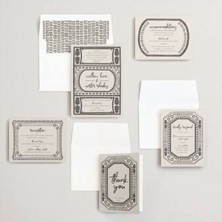 This is a midnight wedding invitations with standard by Kelly Watkins called vase printing on signature in standard