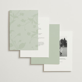 This is a greenery wedding invitations with standard by AK Graphics called autumnal printing on signature in standard