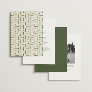 This is a olive wedding invitations with standard by Studio Suku called hotel printing on signature in standard