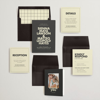 This is a onyx wedding invitations with standard by Ellen Schlegelmilch called sienna printing on signature in standard