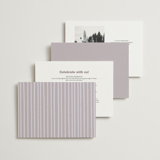 This is a plum wedding invitations with standard by Baumbirdy called sealed printing on signature in standard