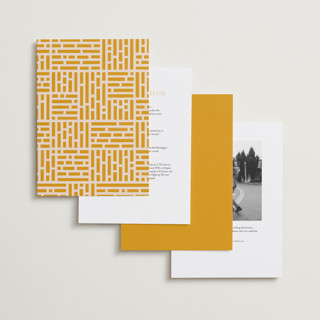 This is a sunshine wedding invitations with standard by Owl and Toad called casual printing on signature in standard
