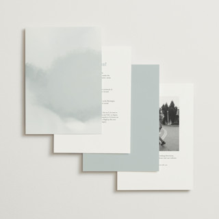 This is a sky wedding invitations with standard by Rebecca Durflinger called estate printing on signature in standard