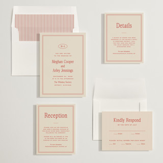 This is a cherry wedding invitations with standard by Ellen Schlegelmilch called cherry printing on signature in standard