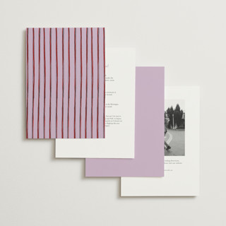 This is a purple heart wedding invitations with standard by Pati Cascino called two hearts printing on signature in standard