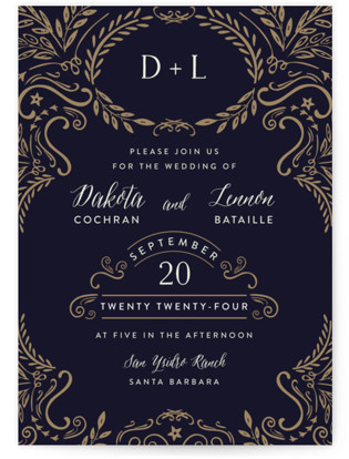 Wedding Enchantment Wedding Invitations