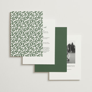This is a forest wedding invitations with standard by Paper Sun Studio called nature's chapel printing on signature in standard