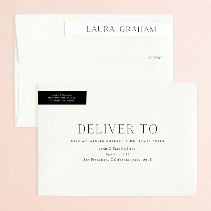 conjoin Wedding Invitations by Alethia Frye | Minted