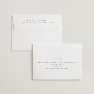 This is a ice wedding invitations with standard by Amy Payne called picture perfect printing on signature in standard