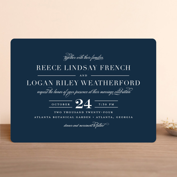 classical wedding invitationsjessica williams minted