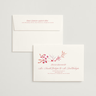 This is a vegas mint wedding invitations with standard by Phrosné Barwood called whimsey floral printing on signature in standard