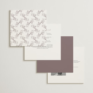 This is a cinnamon slate wedding invitations with standard by Jennifer Postorino called modern romance printing on signature in standard