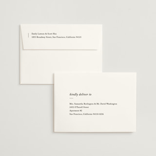 This is a paper wedding invitations with standard by Bethan called editorial printing on signature in standard