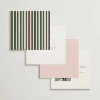 This is a blush wedding invitations with standard by Megan Davis called perriand printing on signature in standard