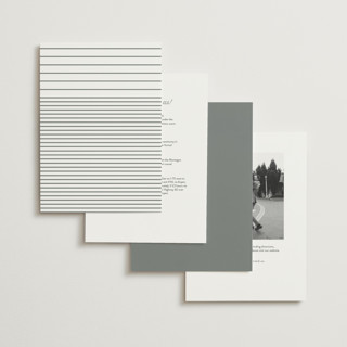 This is a moon wedding invitations with standard by Nicoletta Savod called ritzy printing on signature in standard