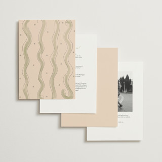 This is a pistachio wedding invitations with standard by Helena Vitto called modern fairy tale printing on signature in standard