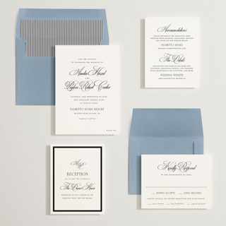 This is a silk wedding invitations with standard by Kelly Schmidt called hilton printing on signature in standard