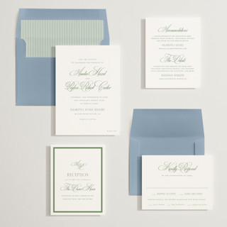 This is a garden wedding invitations with standard by Kelly Schmidt called hilton printing on signature in standard