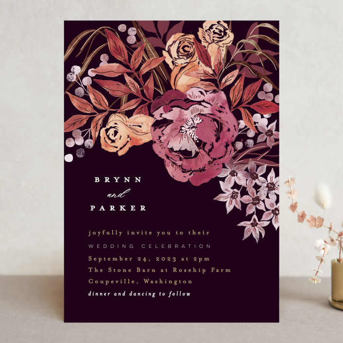 Fall Floral, designed by Alethea and Ruth