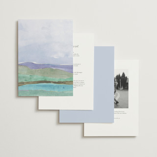 This is a pacific wedding invitations with standard by Pixel and Hank called countryside printing on signature in standard