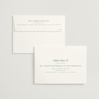 This is a clover wedding invitations with standard by Kelly Schmidt called coast printing on signature in standard