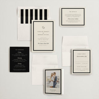 This is a linen wedding invitations with standard by Kelly Schmidt called coast printing on signature in standard