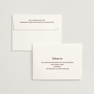 This is a chocolate wedding invitations with standard by Ani Somi called big heart wedding printing on signature in standard
