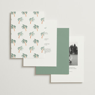 This is a jungle wedding invitations with standard by Petra Kern called tropical dreams printing on signature in standard