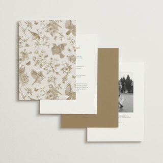 This is a champagne wedding invitations with standard by Jennifer Postorino called empire printing on signature in standard