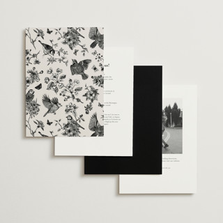 This is a cotton wedding invitations with standard by Jennifer Postorino called empire printing on signature in standard