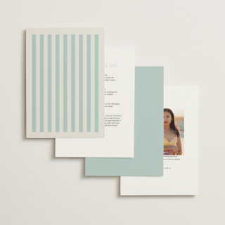 This is a juniper wedding invitations with standard by Kelly Watkins called stripes printing on signature in standard