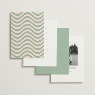 This is a eucalyptus wedding invitations with standard by Catherine Culvenor called bubblegum printing on signature in standard