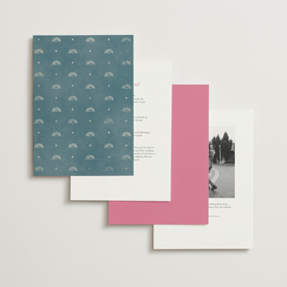 This is a guava wedding invitations with standard by Pixel and Hank called coastal drift printing on signature in standard