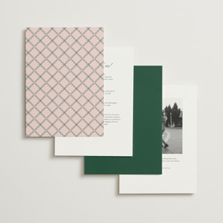 This is a rose wedding invitations with standard by Megan Davis called hepburn printing on signature in standard