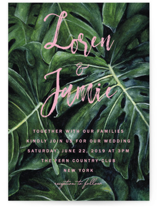 photo of Paradise Wedding Invitations