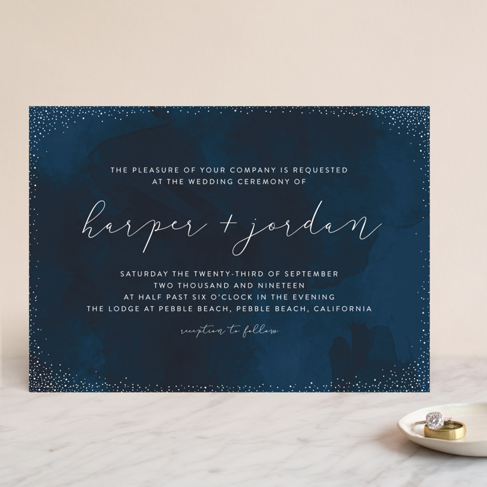 Tiny Dots Wedding Invitations By Erin Deegan Minted