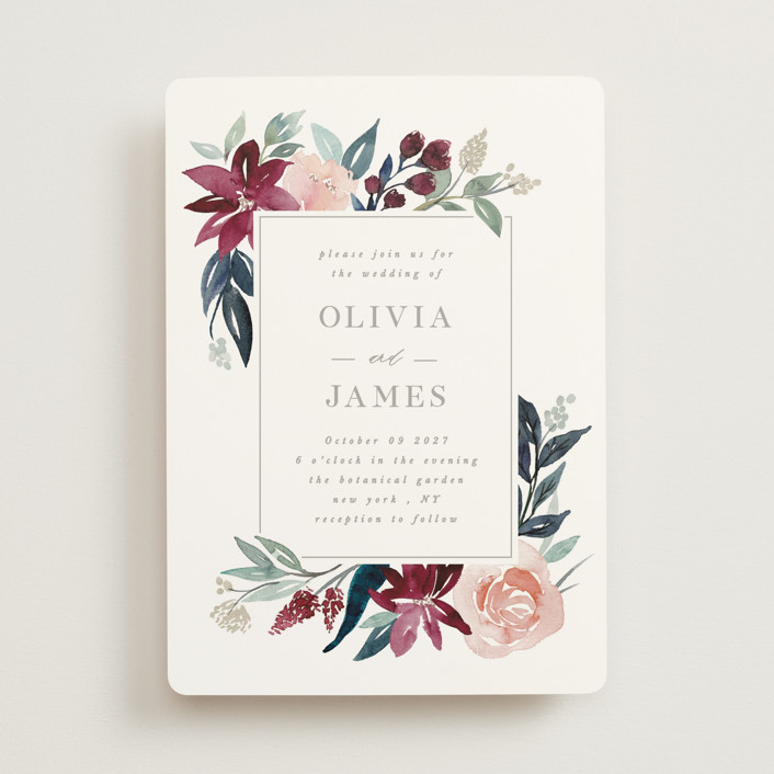 Garden Stroll Wedding Invitations by 